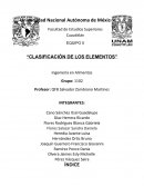 EQUIPO 5 “CLASIFICACIÓN DE LOS ELEMENTOS”