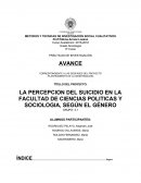 LA PERCEPCION DEL SUICIDIO EN LA FACULTAD DE CIENCIAS POLITICAS Y SOCIOLOGIA, SEGÚN EL GÉNERO