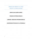 BANCO DE MÉXICO: EL PESO FRENTE A OTRAS DIVISAS