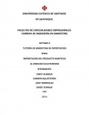 IMPORTACION DEL PRODUCTO MANTECOL AL MERCADO ECUATORIANO