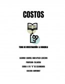 TEMA DE INVESTIGACIÓN: LA MAQUILA