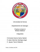 Practica número 6 “Enlaces metalicos”