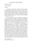 El amor erótico, ¿Una codicia sexual?