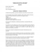 ANÁLISIS DEL TRABAJO CIENTÍFICO 1. Además de las proteínas, ¿qué otras moléculas se encuentran en los seres vivos?