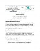 PLANTEL 1 EL ROSARIO NOCIONES DE AUDITORIA