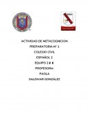 Actividad de metacognicion preparatoria N° 1. Deportes mas populares en la actualidad los cuales son: futbol soccer, futbol americano, béisbol y box