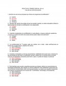 REACTIVOS PRIMER PARCIAL 2014 A TALLER DE CERTIFICACION