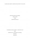 PLANIFICACIÓN, DISEÑO Y CONSTRUCCIÓN, DISCUSIÓN Y EVALUACIÓN.