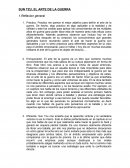 SUN TZU ( el arte de la guerra)