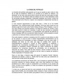 LA CRISIS DEL PETROLEO.