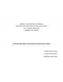 LA MUJER COMO OBJETO DE VIOLENCIA POR PARTE DE SU PAREJA