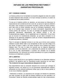 ESTUDIO DE LOS PRINCIPIOS RECTORES Y GARANTIAS PROCESALES.. Página 1