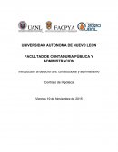 Introducción al derecho civil, constitucional y administrativo “Contrato de Hipoteca”