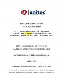 EVALUACIÓN FINANCIERA DE LAS FINCAS TECNIFICADAS
