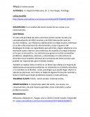 Es un análisis del estrés escolar de sus causas y sus consecuencias