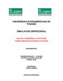 Desarrollo caso del comunismo al capitalismo..