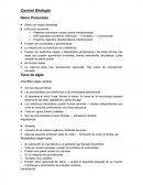 Control de Biología.