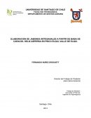 ELABORACION DE JABONES ARTESANALES A PARTIR DE BABA DE CARACOL HELIX ASPERSA EN PISCO ELQUI, VALLE DE ELQUI..