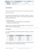 Ejercicios sobre cálculo de redes comerciales mediante diferentes métodos