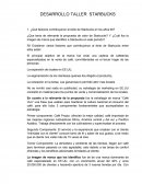 DESARROLLO TALLER STARBUCKS