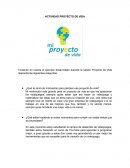 Actividad Proyecto de vida