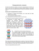 Empaquetamiento compacto.