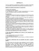 Capitulo 14- Objetivos de auditoría relacionados con operaciones.