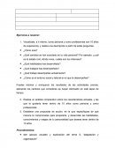 Visualízate, a ti mismo, como persona y como profesionista con 10 años de experiencia, y realiza una descripción a partir de estas preguntas.