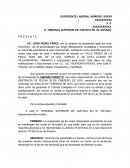 El Escrito para autoridad responsable.