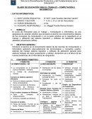 SILABO DE EDUCACIÓN PARA EL TRABAJO – COMPUTACIÓN E INFORMÁTICA.