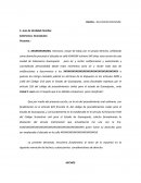 La presente demanda, encuentra fundamento al tenor de lo expuesto en la siguiente narración de hechos y subsecuentes consideraciones de derecho.