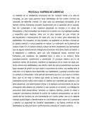 ENSAYO - SUEÑOS DE LIBERTAD