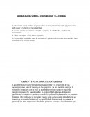 GENERALIDADES SOBRE LA CONTABILIDAD Y LA EMPRESA