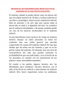 PRESENCIA DE ENFERMEDADES MENTALES EN EL AGRESOR EN EL MALTRATO INFANTIL.
