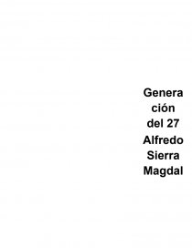 Generacion del 27.. Página 1