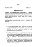 Resumen de Marketing experiencial