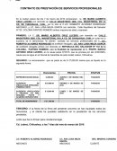 INFORMES DEL CONTRATO DE PRESTACIÓN DE SERVICIOS PROFESIONALES.