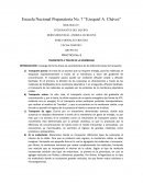 TRANSPORTE A TRAVÉS DE LA MEMBRANA.