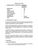 SISTEMA DE INFORMACIÓN FINANCIERA.