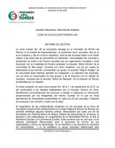 INFORME DE GESTIÓN.