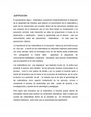 Ensayos: Justificacion