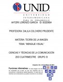 TEMA: “MENSAJE VISUAL”