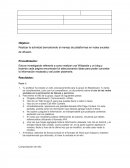 Realizar la actividad demostrando el manejo de plataformas en redes sociales de difusión.