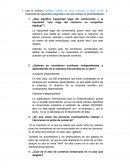 Actividad derecho comercial. Actos de comercio