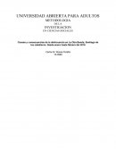Causas y consecuencias de la delincuencia en La Otra Banda, Santiago de los caballeros. Desde enero hasta febrero del 2016