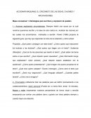 Accionar maquinas, el crecimieto de las ideas, cajones y archivadores