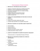 Cierre de proyectos y Planear la transición DMAIC.