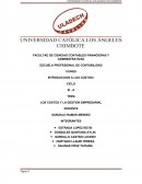 INTRODUCCION A LOS COSTOS I
