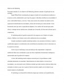 Objetivos del Marketing.