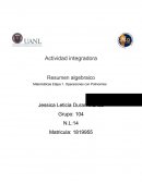 Matemáticas Etapa 1. Operaciones con Polinomios